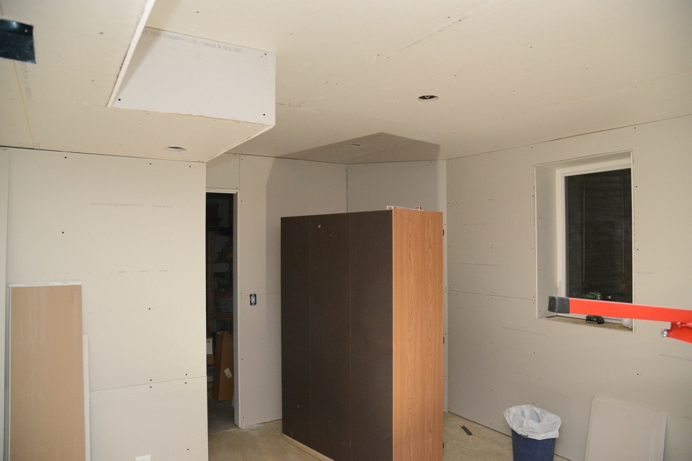Drywall done4